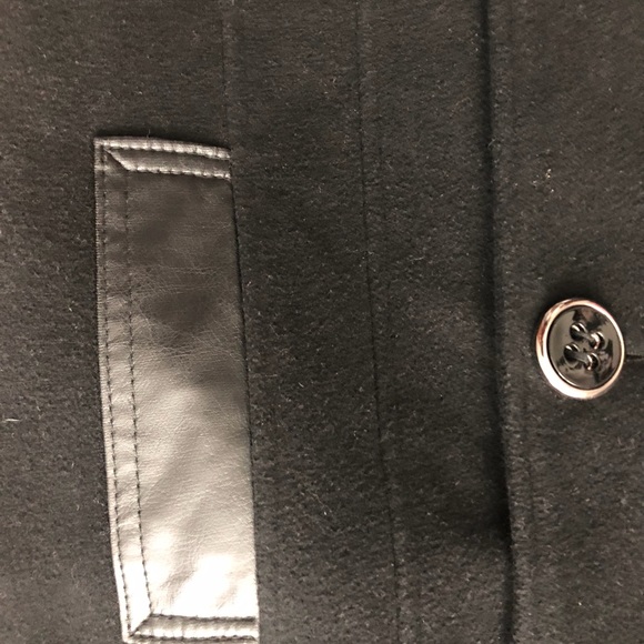 Groggy Brand Like new Black wool winter coat - Picture 9 of 10